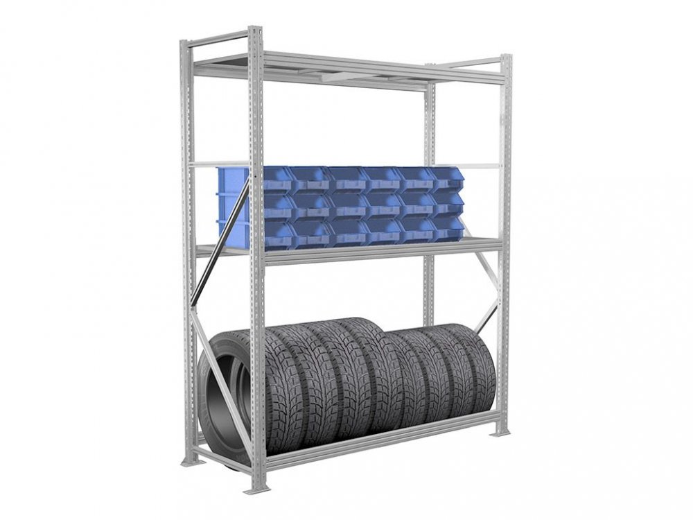 Стеллаж MS PRO 200х150X60